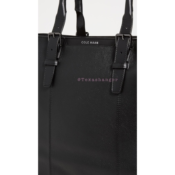 NWT Cole Haan Triboro Tote Bag Grand Series Black - Picture 7 of 16
